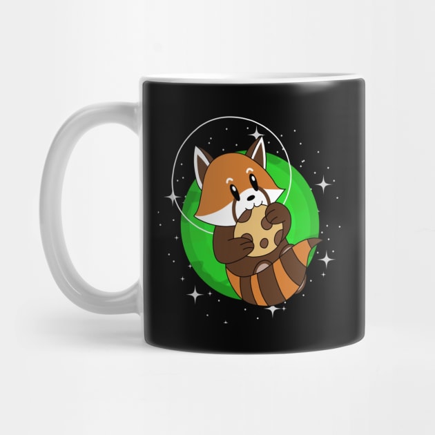 Red Panda in Space by pako-valor